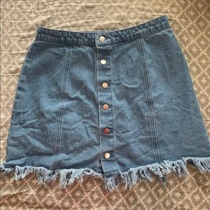 Forever 21 Jean Skirt